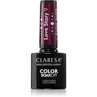 Claresa SoakOff UV/LED Color Love Story gel lak za nohte odtenek 9 5 g