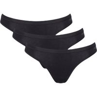 SLOGGI GO DAILY 3P Дамски бикини, черно, размер