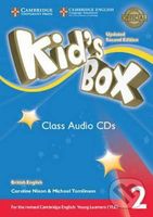 Kid's Box Level 2 Class Audio CDs (4) British English - audiokniha z kategorie Jazykové učebnice a slovníky