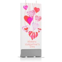 Flatyz Holiday Happy Valentine's Day свещ 6x15 см