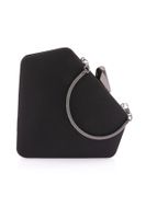 DGN 222-23y Women's Evening Dress Clutch Bag Saraa Black