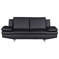 MID.YOU DVOJMIESTNA POHOVKA, textil, čierna