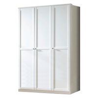ŠATNÍKOVÁ SKRIŇA, biela, 135/198/58 cm