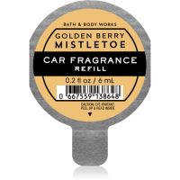 Bath & Body Works Golden Berry Mistletoe dišava za avto nadomestno polnilo 6 ml