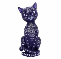 Figur (Dekoration) Mystic Kitty Lila