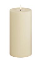 Deluxe Homeart Led sviečka Deluxe Homeart Cream Bloklys 10 x 20 cm
