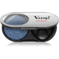 PUPA Milano Vamp! Radiant Baked Eyeshadow стійкі тіні для повік відтінок 307 Denim Blue - METALLIC 1 гр