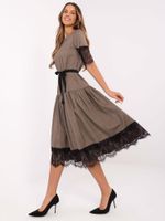 Dress-LK-SK-507095.39-dark beige