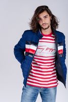 Tommy Hilfiger Jacket - REVERSIBLE DOWN HARRINGTON blue