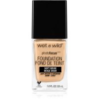 Wet n Wild Photo Focus zmatňujúci fluidný make-up odtieň Soft Beige 30 ml