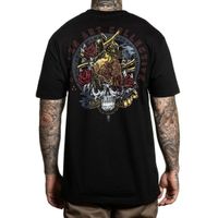 Hardcore T-Shirt Männer - GOLD HEARTED - SULLEN - SCM3044_BK S