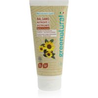 Greenatural Hair Conditioner Sunflower & Shea Butter поживний кондиціонер для волосся з маслом ши 200 мл