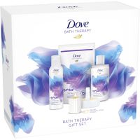 Dove Bath Therapy Renew подарунковий набір для вани Wild Violet & Pink Hibiscus