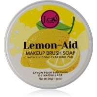 J.Cat Beauty Lemon-Aid mydło do czyszczenia pędzli i gąbek do makijażu 30 g