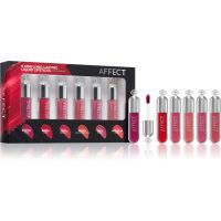 Affect 6 Mini Long-Lasting Liquid Lipsticks Set mit flüssigen Lippenstiften