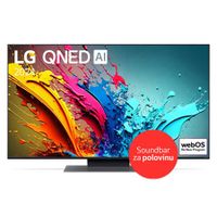 50"-LG QNED AI- QNED87- 4K Smart TV- webOS24