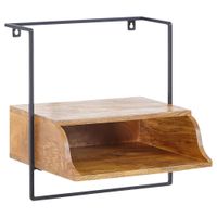 MID.YOU NOČNÝ STOLÍK, mangové drevo, 44/45/35 cm