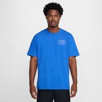 Nike Max90 Basketball Tee Game Royal - Pánske - Tričko Nike - Modré - HJ3315-480 - Veľkosť: XL