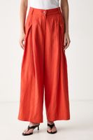 ViCOLO nohavice culottes dámske ľanové