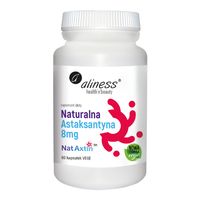 ALINESS - Naturalna Astaksantyna 8mg - 60vcaps.