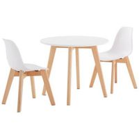 P & B DETSKÁ SEDACIA ZOSTAVA prírodná farba, biela