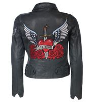 Damenjacke (Bikerjacke) MWHeartbeat - Asymmetrical M