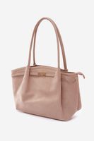 Beżowa torebka typu shopper Flora&amp;Co