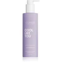 ICONIQUE Professional COOL LIKE YOU Perfect Blonde & Silver Violet Shampoo zum Neutralisieren von Gelbstich 250 ml