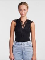 Black Women's Lace Bodysuit Pieces Ilu - Women's