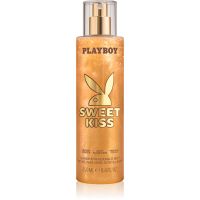 Playboy Sweet Kiss pršilo za telo z bleščicami za ženske 250 ml