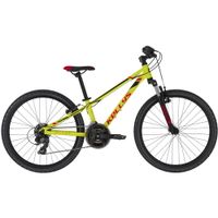 Juniorské kolo KELLYS KITER 50 24" 7.0  11" (125-145 cm)  Neon Yellow