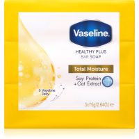 Vaseline Total Moisture Bar Soap zestaw mydeł w kostce 3x75 g