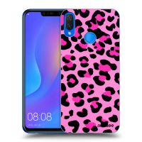 Silikónový čierny obal pre Huawei Nova 3i - Pink Tiger