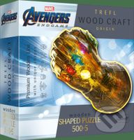 Avengers Rukavica nekonečna (Drevené puzzle) - puzzle z kategorie 300 a víc dílků