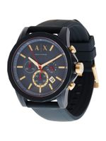 ARMANI EXCHANGE Analogni sat  noćno plava / zlatno žuta / vatreno crvena / bijela