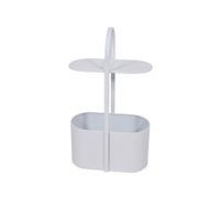 Ambia Home PRÍRUČNÝ STOLÍK, biela