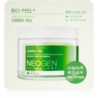 Neogen Dermalogy Bio-Peel+ Gauze Peeling Green Tea пілінгові серветки для обличчя для освітлення та зволоження 1 кс