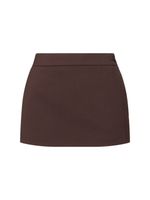 Wool Mini Skirt