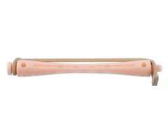 Plastové natáčky na trvalú Duko 1162 - pr. 7 mm, 12 ks, bielo-ružové