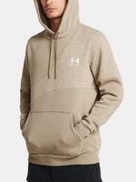 Under Armour UA Essential Flc Blocked HD Melegítőfelsők Barna