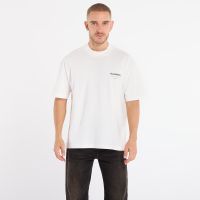 Koszulka AllSaints Underground Ss Crew Ashen White S