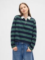 Koszulka polo w paski GAP oversize