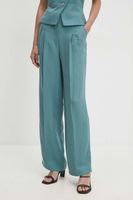 BA&SH pantaloni din amestec de in