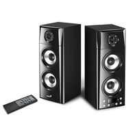 Genius reproduktory SP-HF2800 BT, 2.0, 60W, černé, dálkové ovládání, BT 5.0, 3pásmové, LCD display, podpora TWS, RCA vstup, Blueto