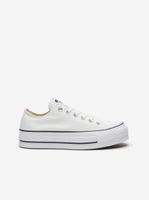 Bílé tenisky na platformě Converse Chuck Taylor All Star Canvas Platform