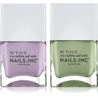 Nails Inc. Summer Matcha Mood Duo комплект лак за нокти