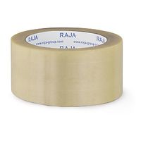36 x Lepicí PVC páska 48mm, návin 66m, průhledná, tloušťka 53µm | RAJA