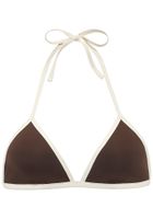 Copenhagen Studios Bikini gornji dio  smeđa / bijela