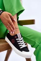 Női Cross Jeans Fabric Sneakers