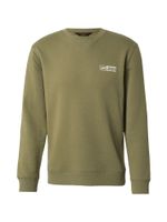Lee Sweater majica  maslinasta / bijela